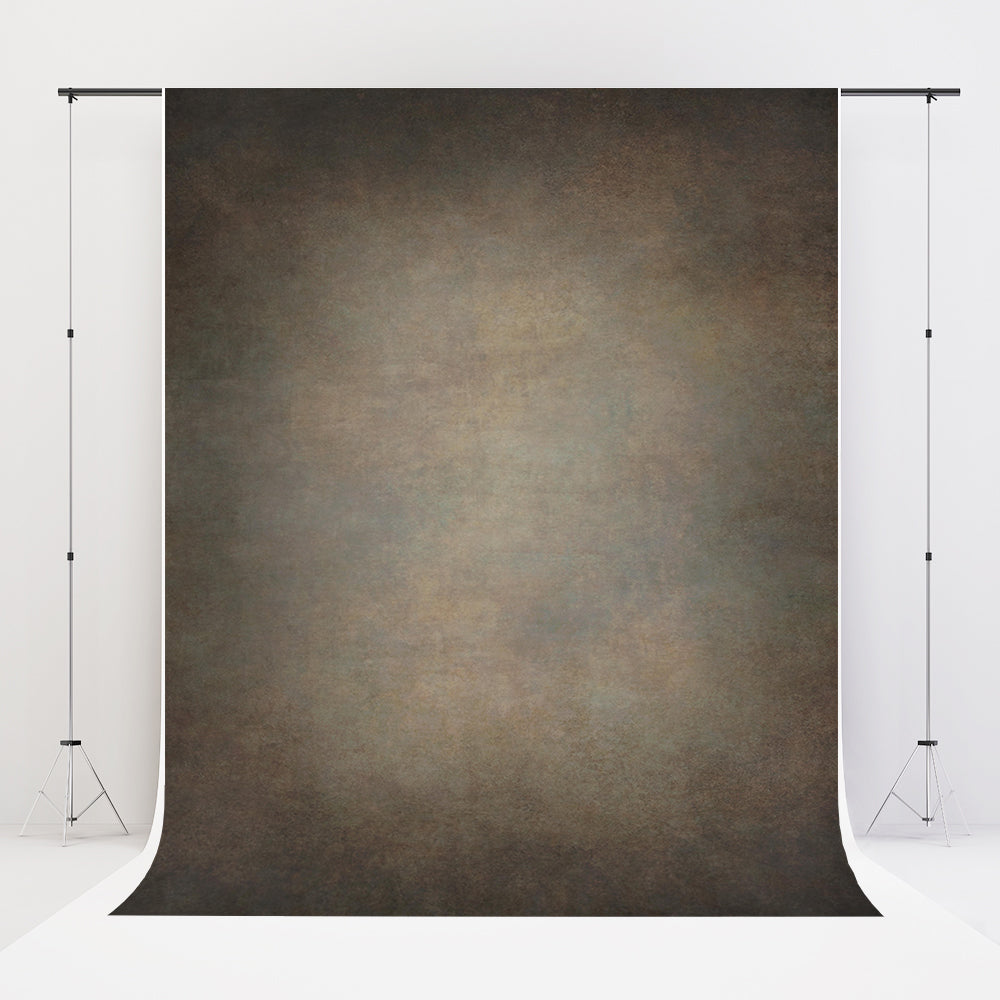 Kate Dark Brown mixed Green Abstract Texture Backdrop for Photography - Kate Backdrop