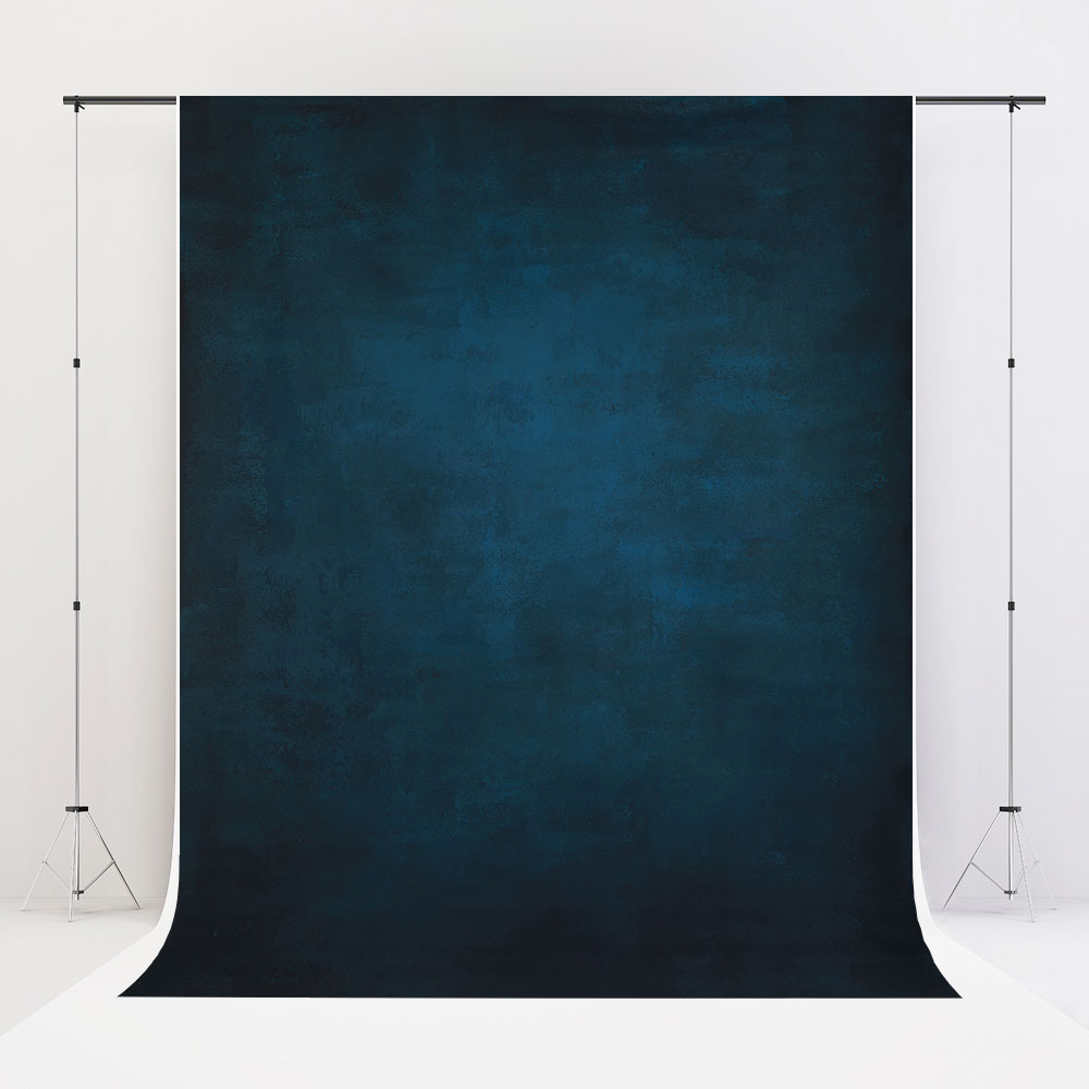 Kate Dark Blue Abstract Backdrop for Photography