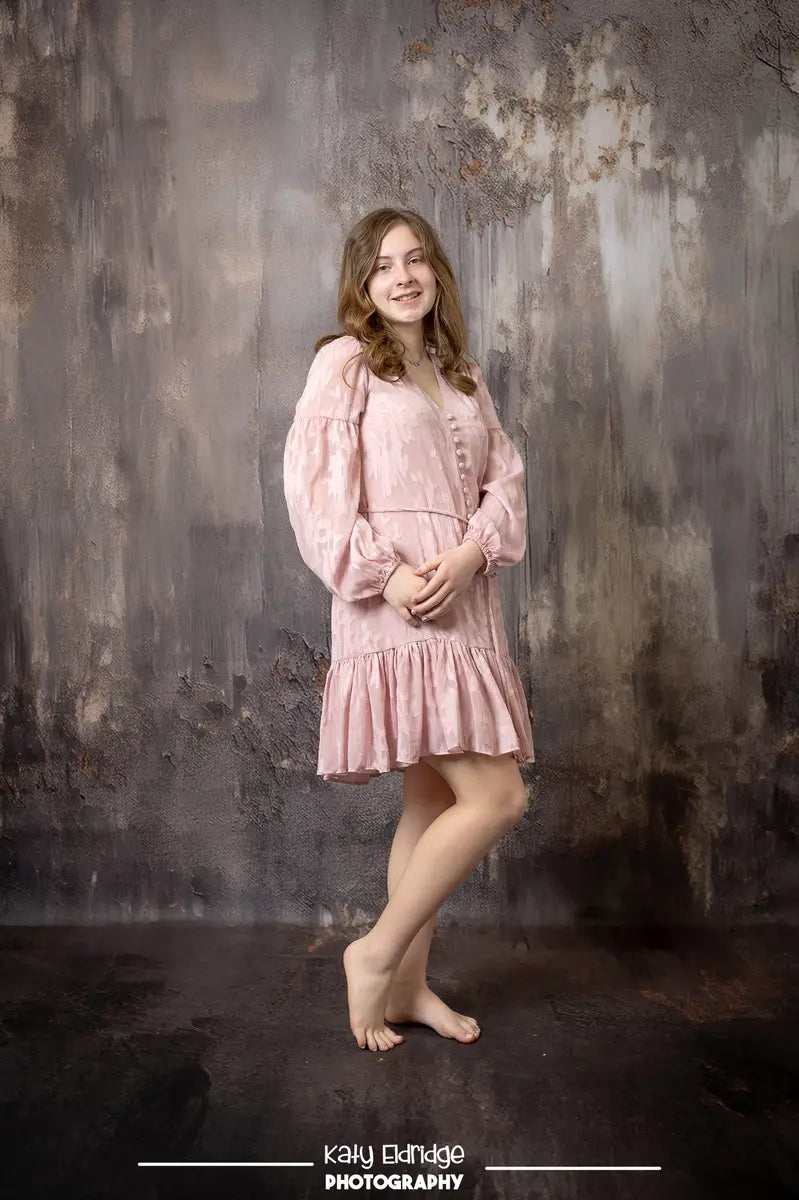 Fondo Abstracto Vintage Textura Gris Marrón Diseñado por Mandy Ringe Photography