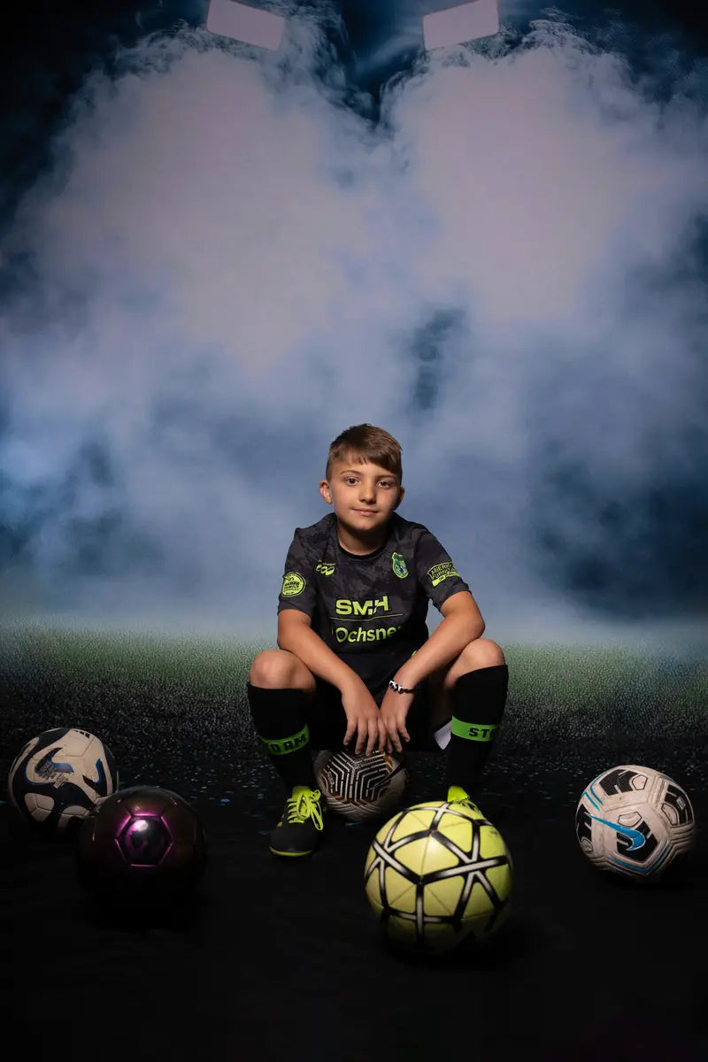 Sweep Sports Stadium Dramatic Lighting Foto Achtergrond Designed by Patty Robert