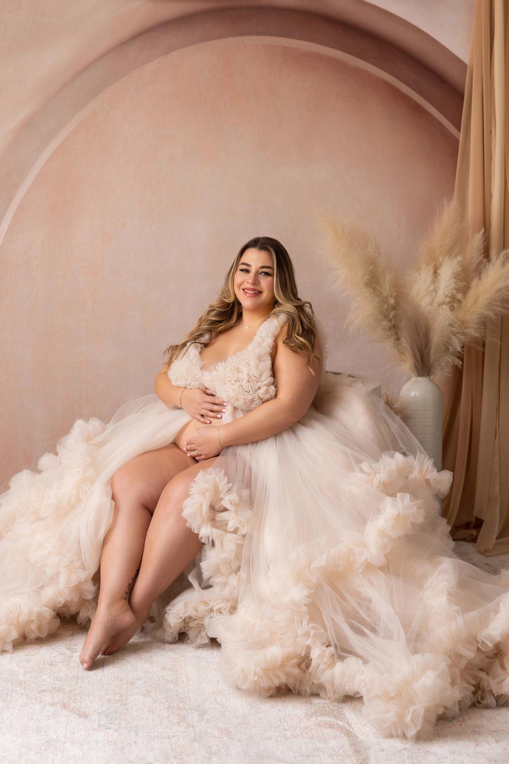 Kate Boho Art Arch Wall Backdrop Designed by Kate Image(note:with a little reddish brown)