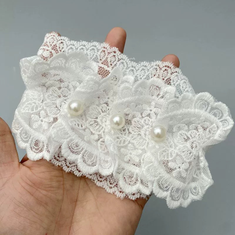 Kate Lace Headband for Newborn Photography 4PCS