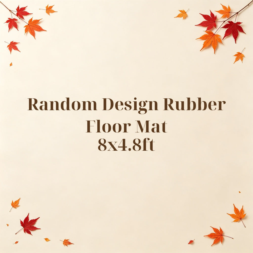 Orders Over $429 Get A Free Random Design Rubber Floor Mat 8x4.8ft