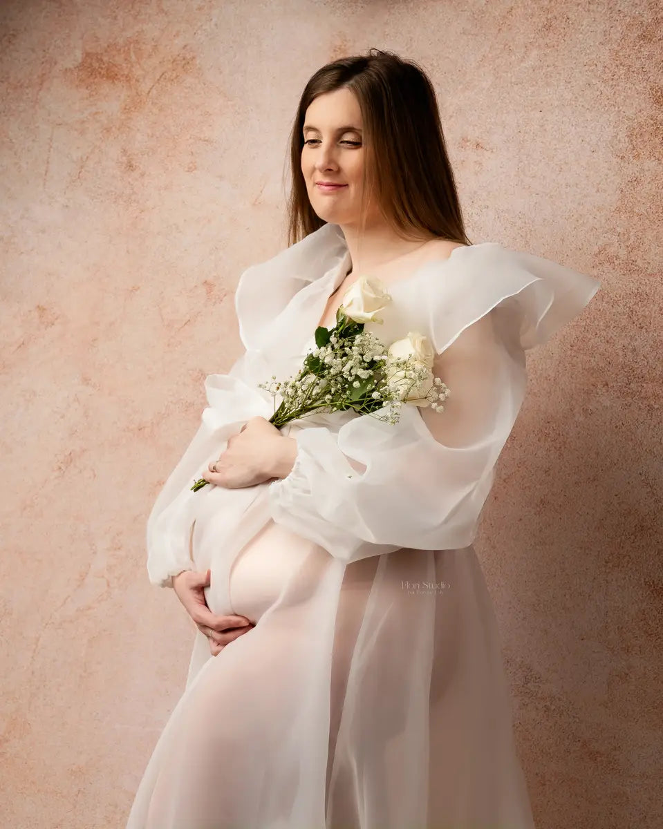 Kate Abstract Cream Beige Texture Backdrop for Photography