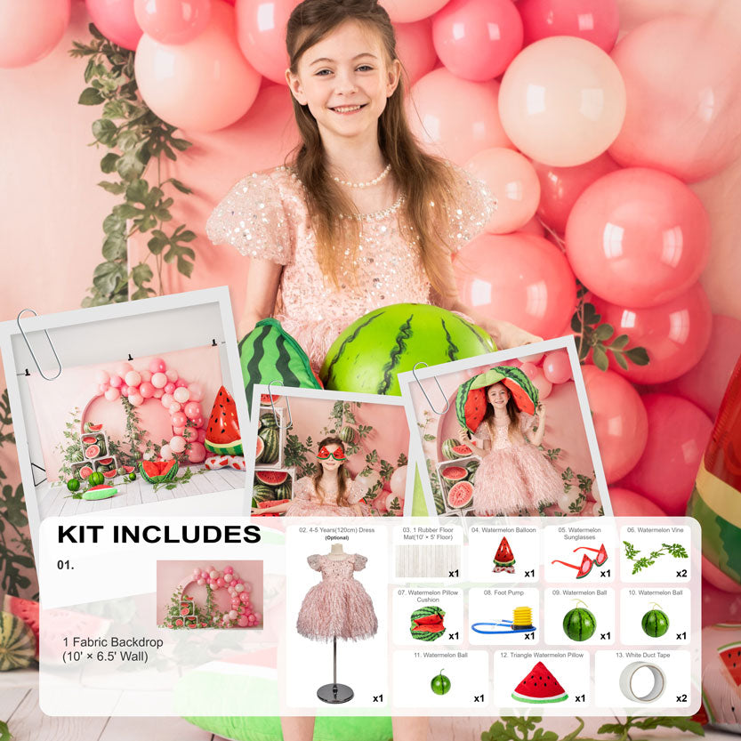 Valentine's Pink Candy House Foto Achtergrond Designed by Mini MakeBelieve