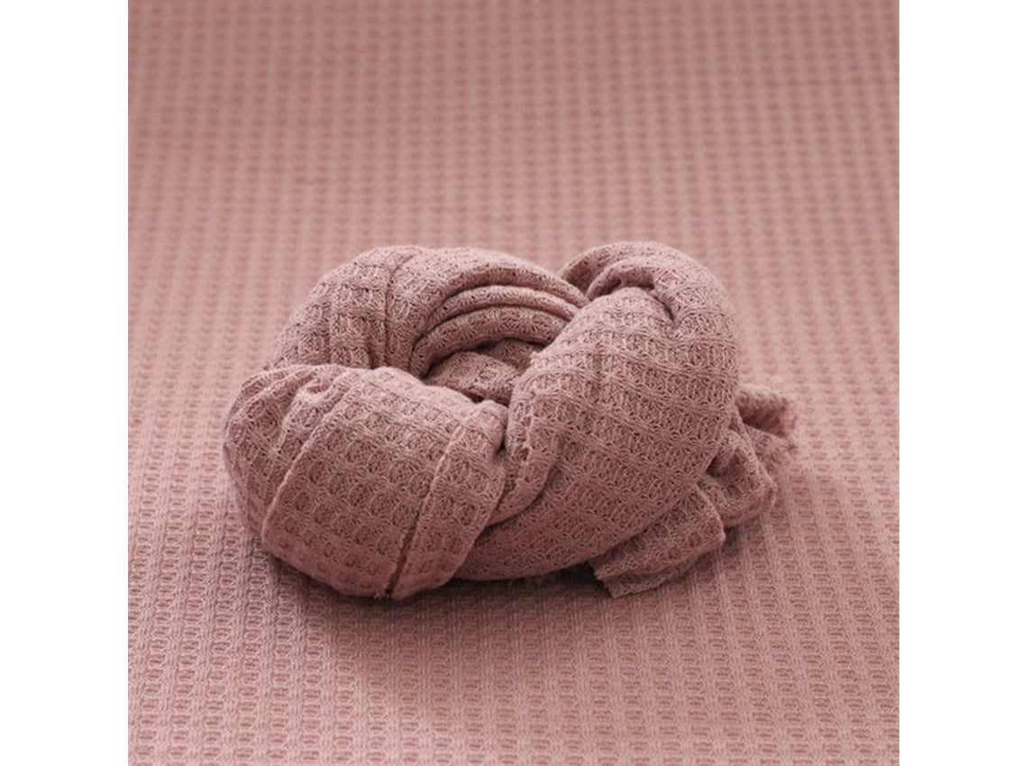 Kate 40x150cm Newborn Baby Lattice Posing Wrap Fabric