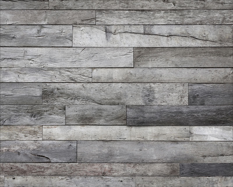 SALE RTS Kate Gray Cracked Wood Grain Rubber Floor Mat (US ONLY)