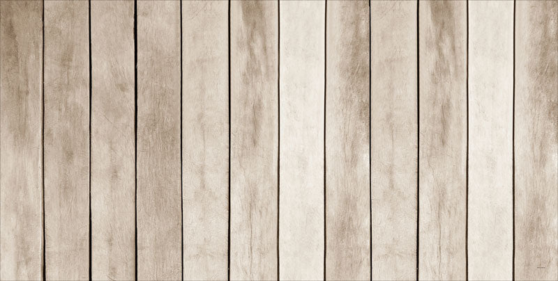 Tapete de Suelo de Goma con Tablas de Madera