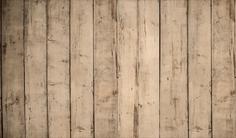 Kate Old Vintage Wood Planks Rubber Floor Mat Designed by Uta Mueller Photography