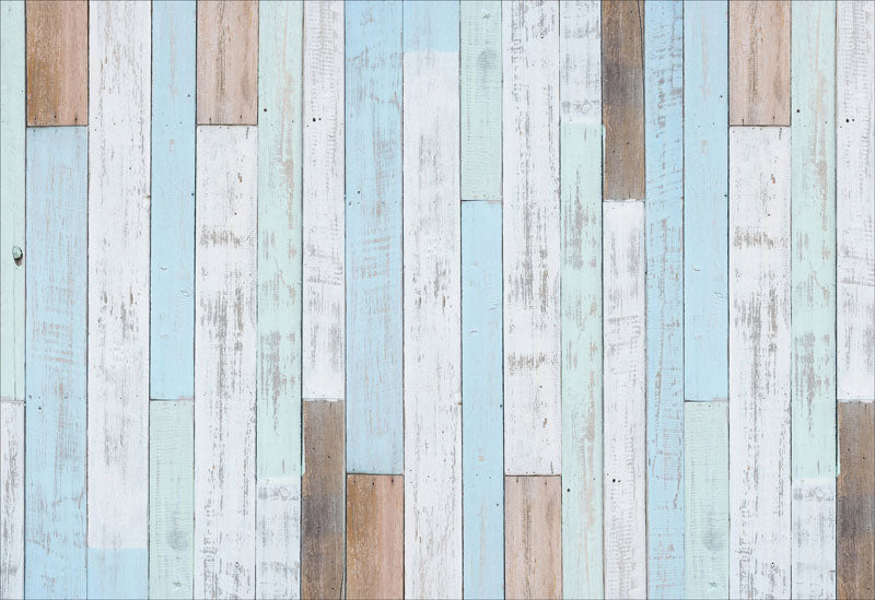 Textura de Madera Azul Claro Para Tapete de Piso de Goma