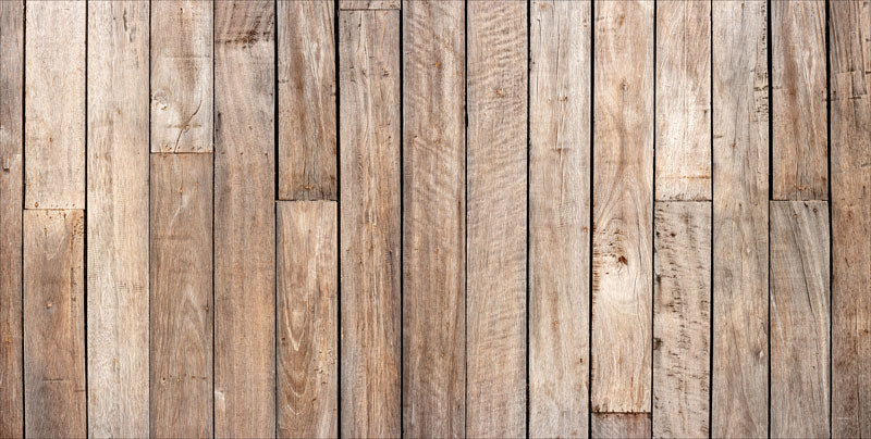 Lichtbruine houten rubberen vloermat