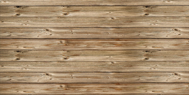 Kate Light Brown Wood Rubber Floor Mat