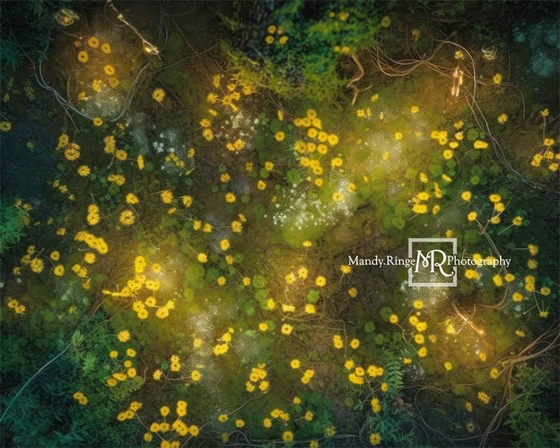 Betoverde Zomer Feeën Bos Rubberen Vloermat ontworpen door Mandy Ringe Fotografie