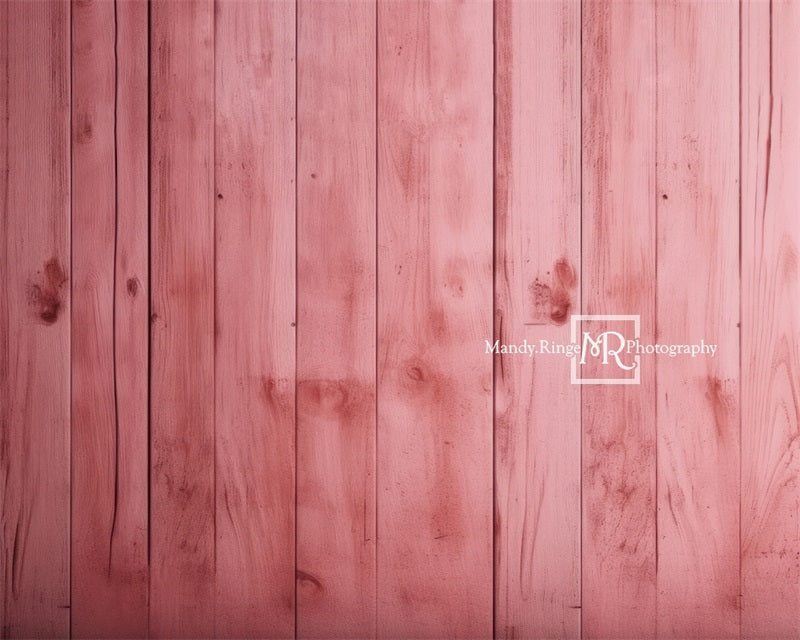 Tapete de suelo de madera y goma rosa diseñado por Mandy Ringe Photography.