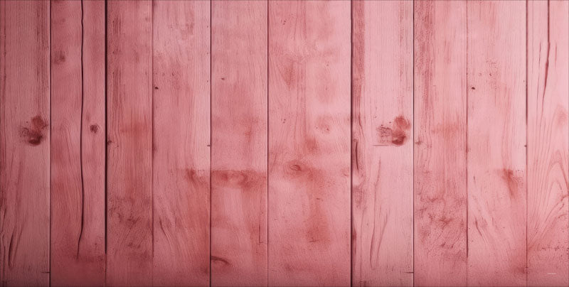 Roze Pop Houten Rubberen Vloermat ontworpen door Mandy Ringe Photography