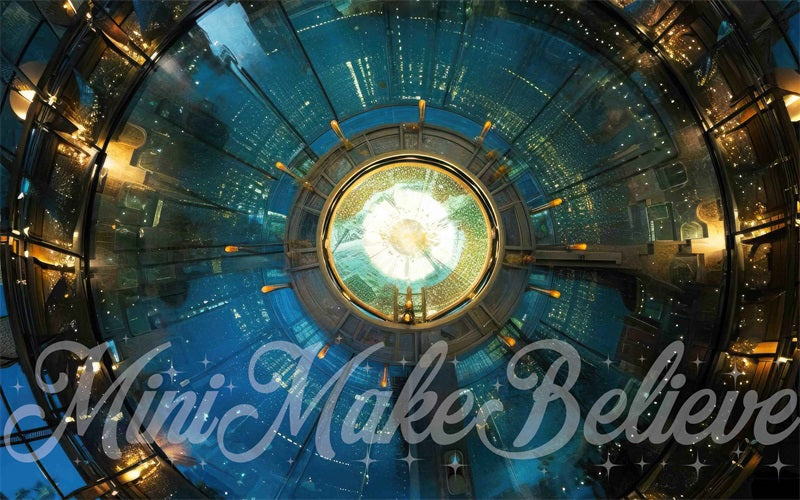 Kate Space Glass Rubber Floor Mat designed by Mini MakeBelieve