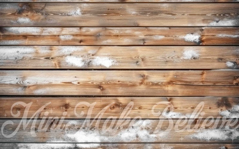 Kate Brown Wood Floor Rubber Floor Mat designed by Mini MakeBelieve