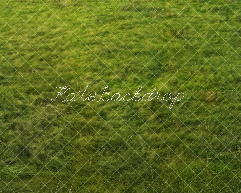 Kate Spring Green Grass Rubber Floor Mat