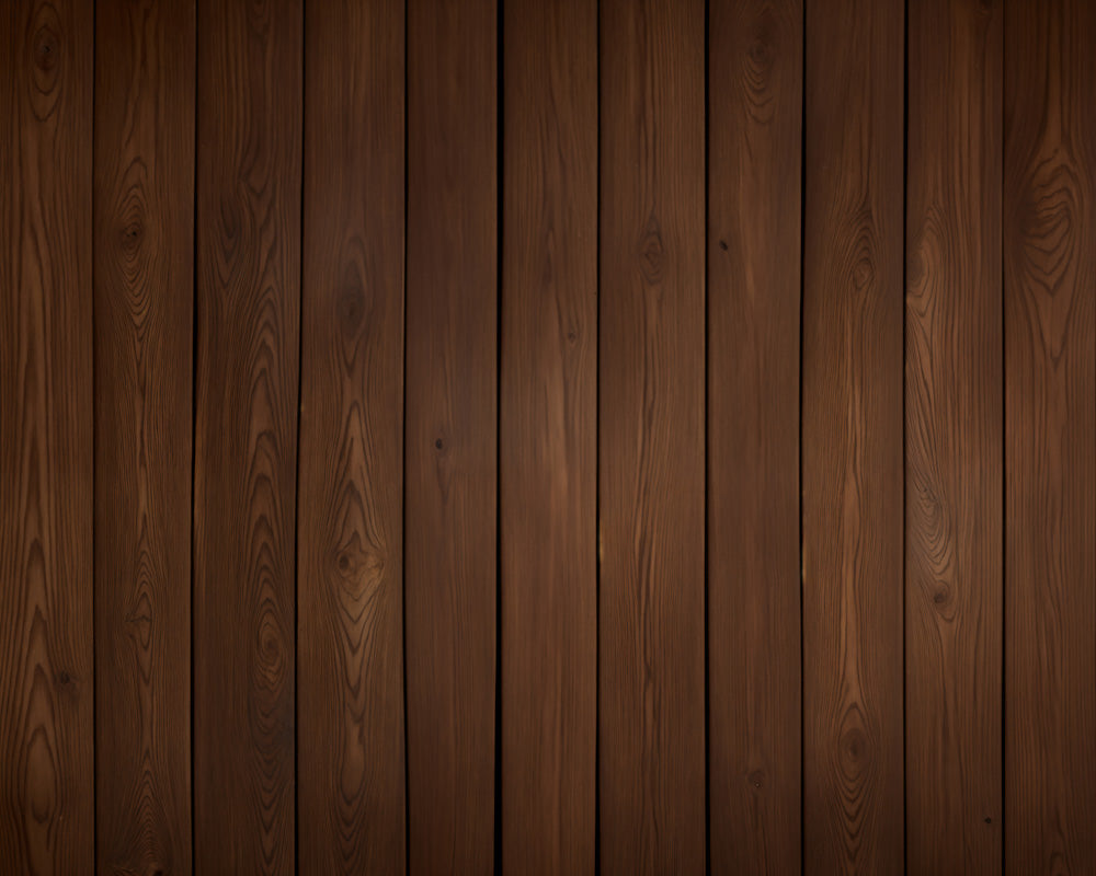 SALE RTS Kate Dark Brown Wood Grain Rubber Floor Mat (US ONLY)