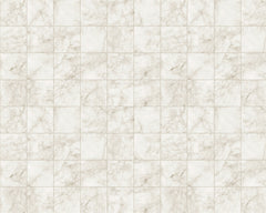 Kate White Marbled Tile Rubber Floor Mat