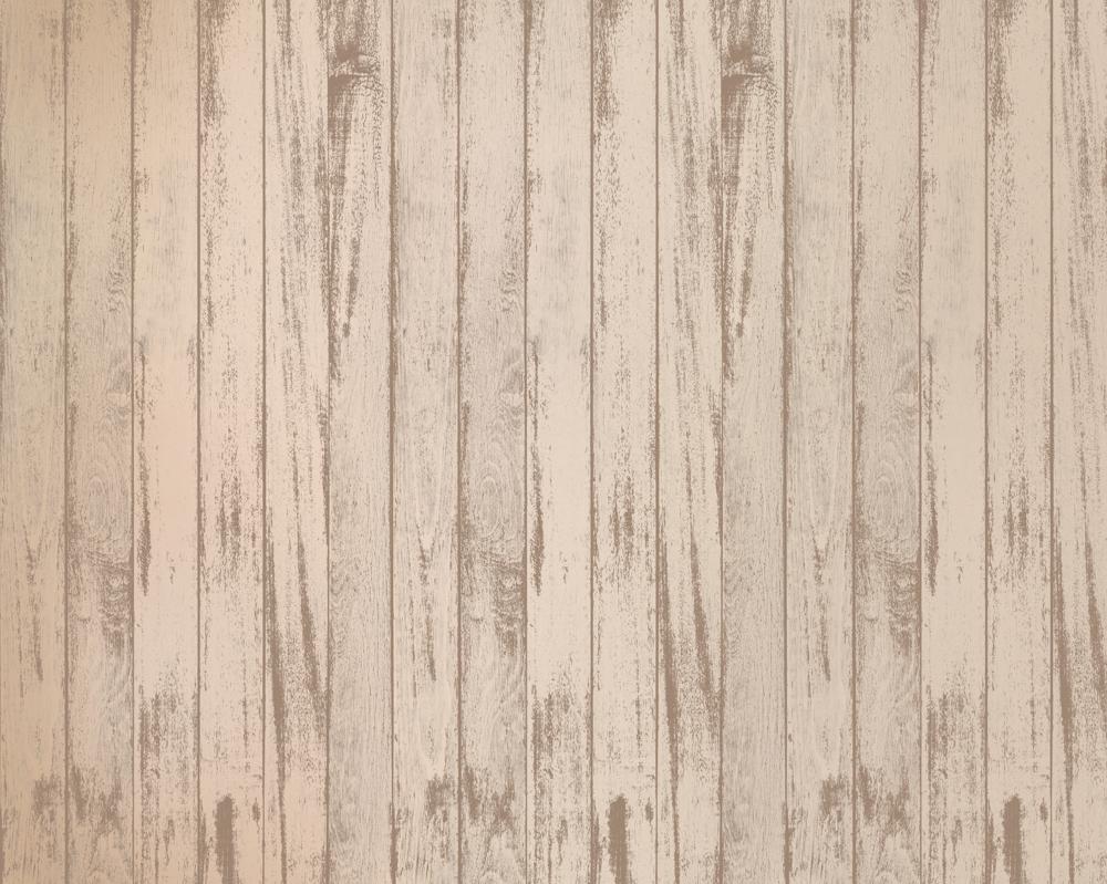 Lichtbruine rustieke houten rubberen vloermat