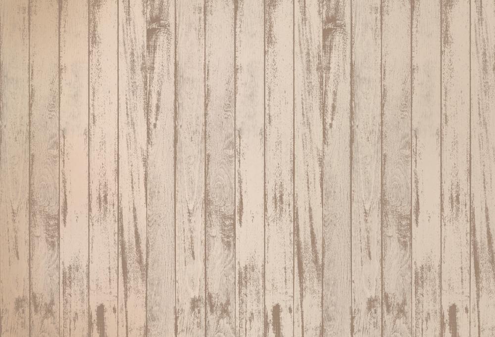 Lichtbruine rustieke houten rubberen vloermat