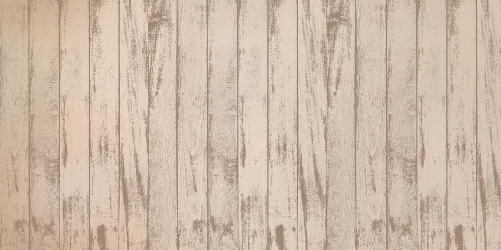 Lichtbruine rustieke houten rubberen vloermat