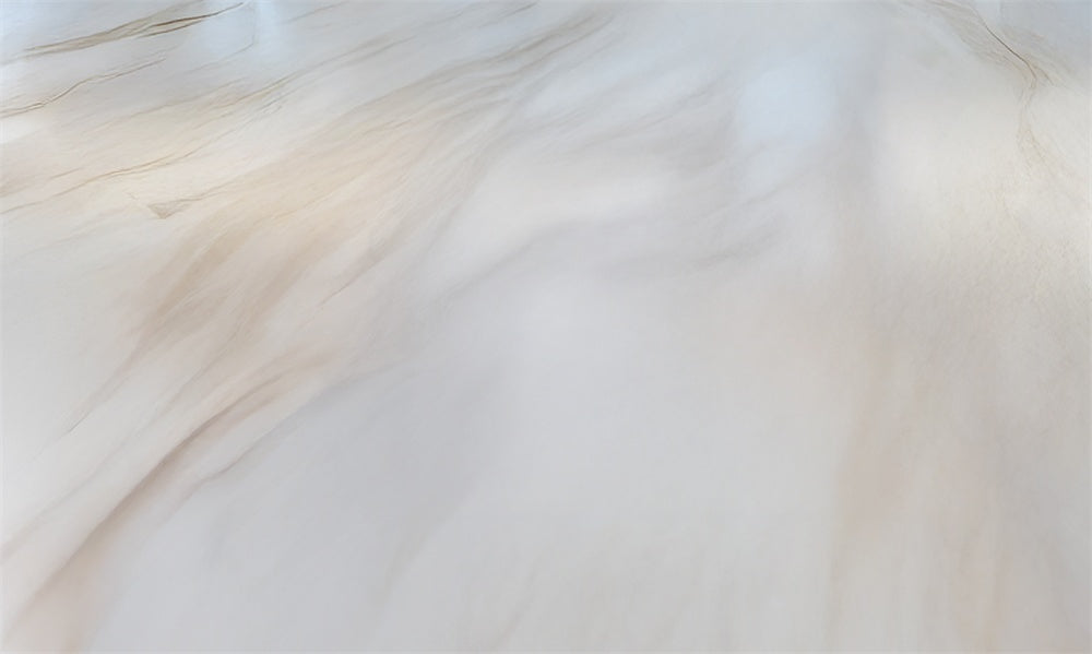 Mat de Suelo de Goma Blanca con Gradiente Suave de Mármol Designed by Mini MakeBelieve