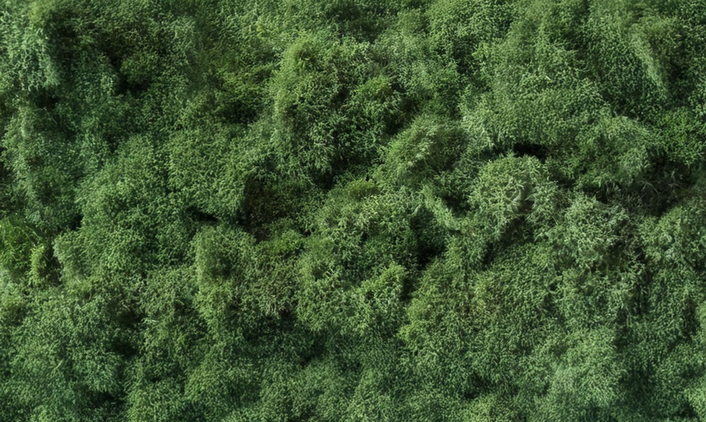 Kate Forest Green Grass Rubber Floor Mat Designed by Mini MakeBelieve