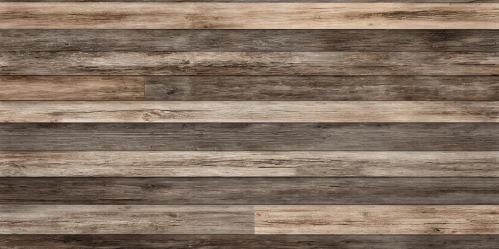 Alfombrilla de Suelo de Madera Vintage Oscura de Caucho