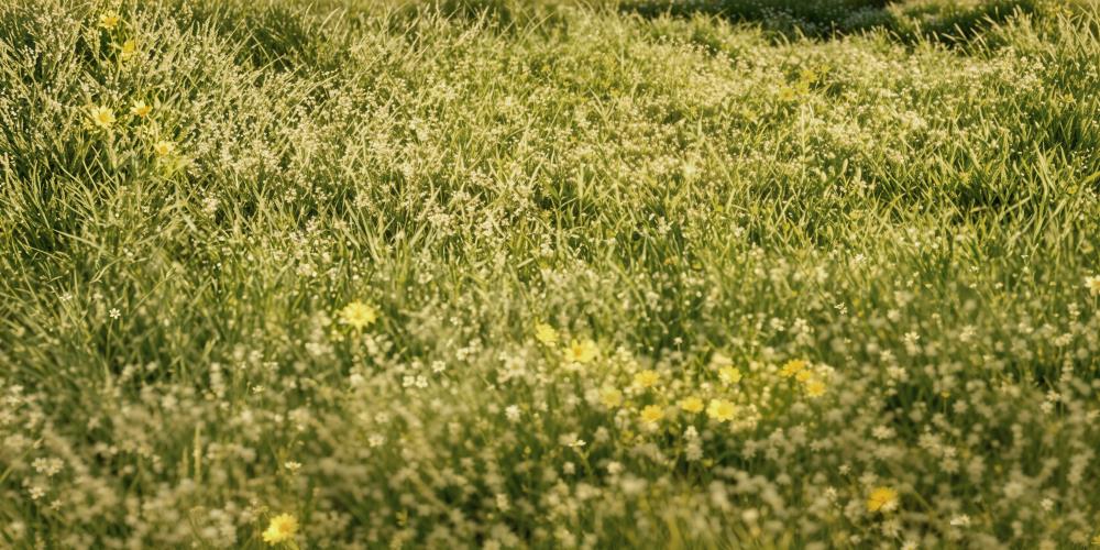 Kate Green Grass Meadow Printed Backdrop Designed by Emetselch