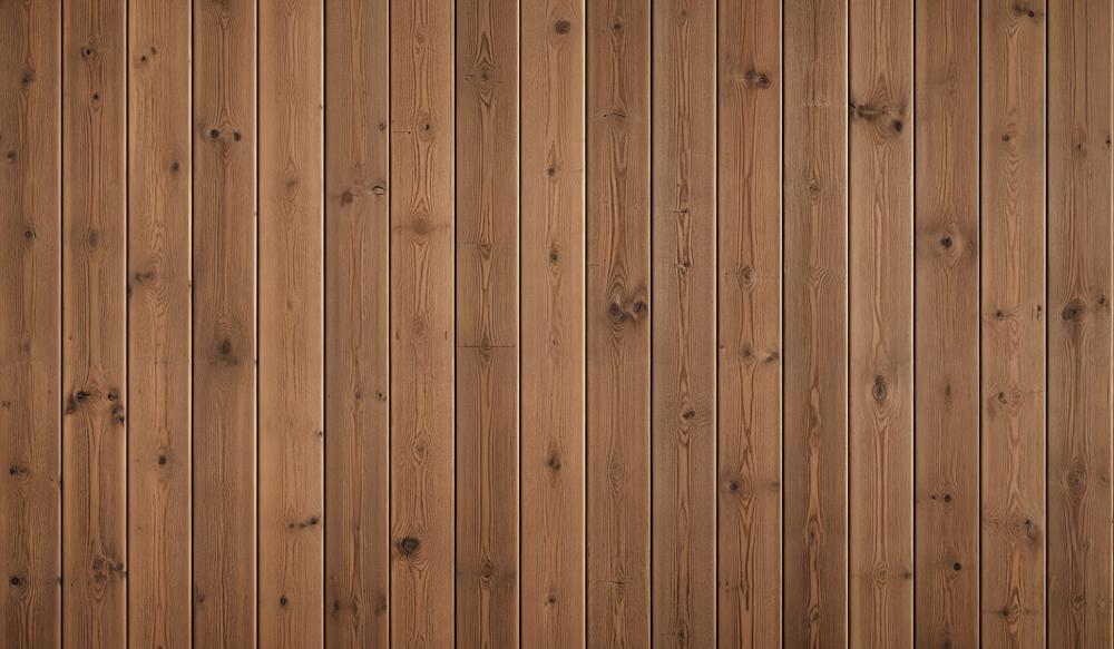 Kate Vintage Brown Wood Rubber Floor Mat