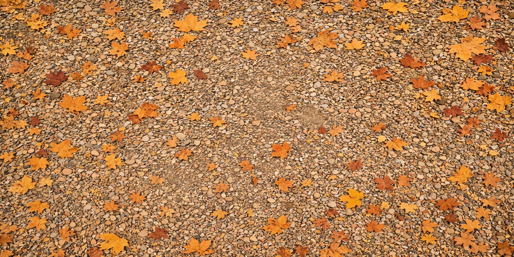 Kate Fall Maple Leaves Ground Rubber Floor Mat