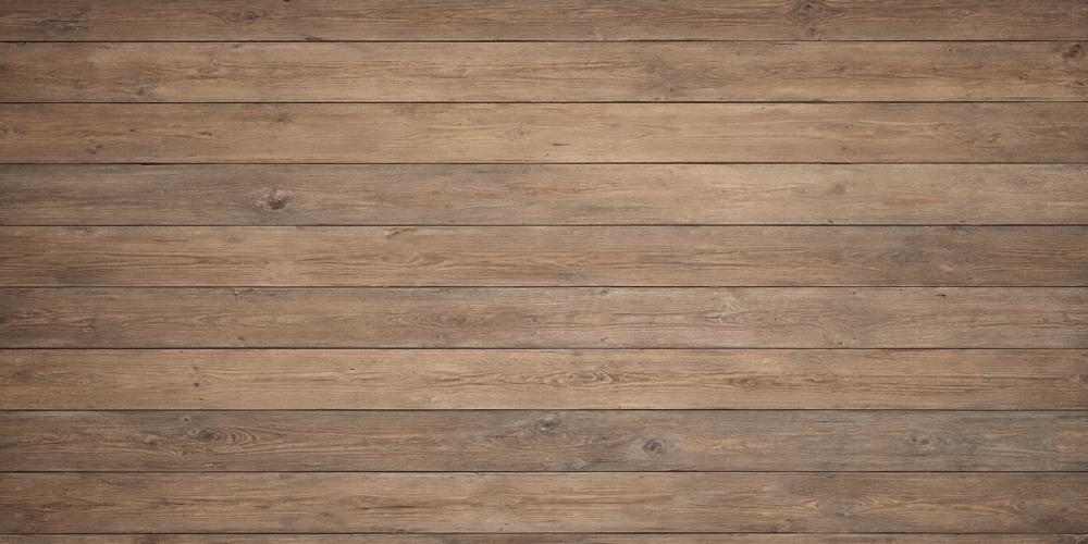 Kate Brown Wood Plank Rubber Floor Mat