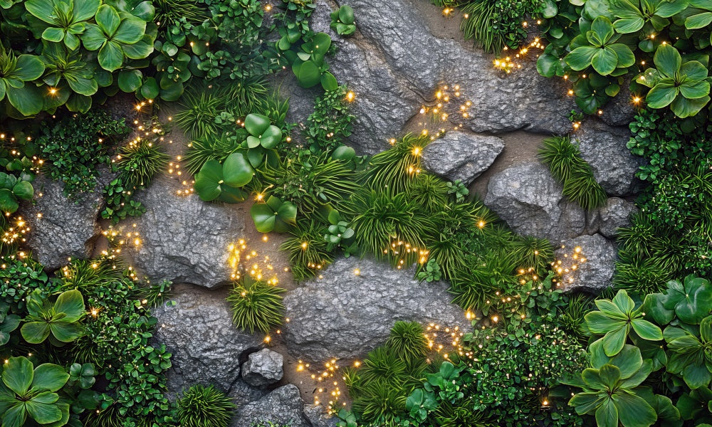 Sfondo per pavimento in erba verde da fata progettato da Mini MakeBelieve