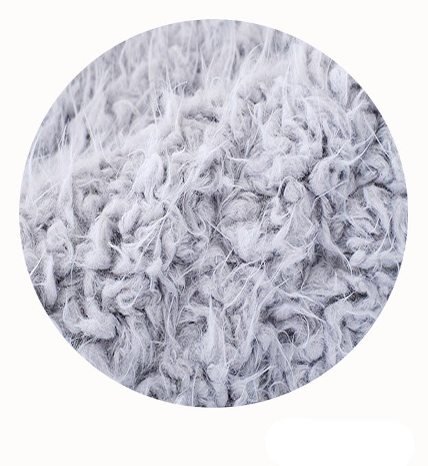 Superzachte wollen babydeken voor fotografie met stoffen om te poseren