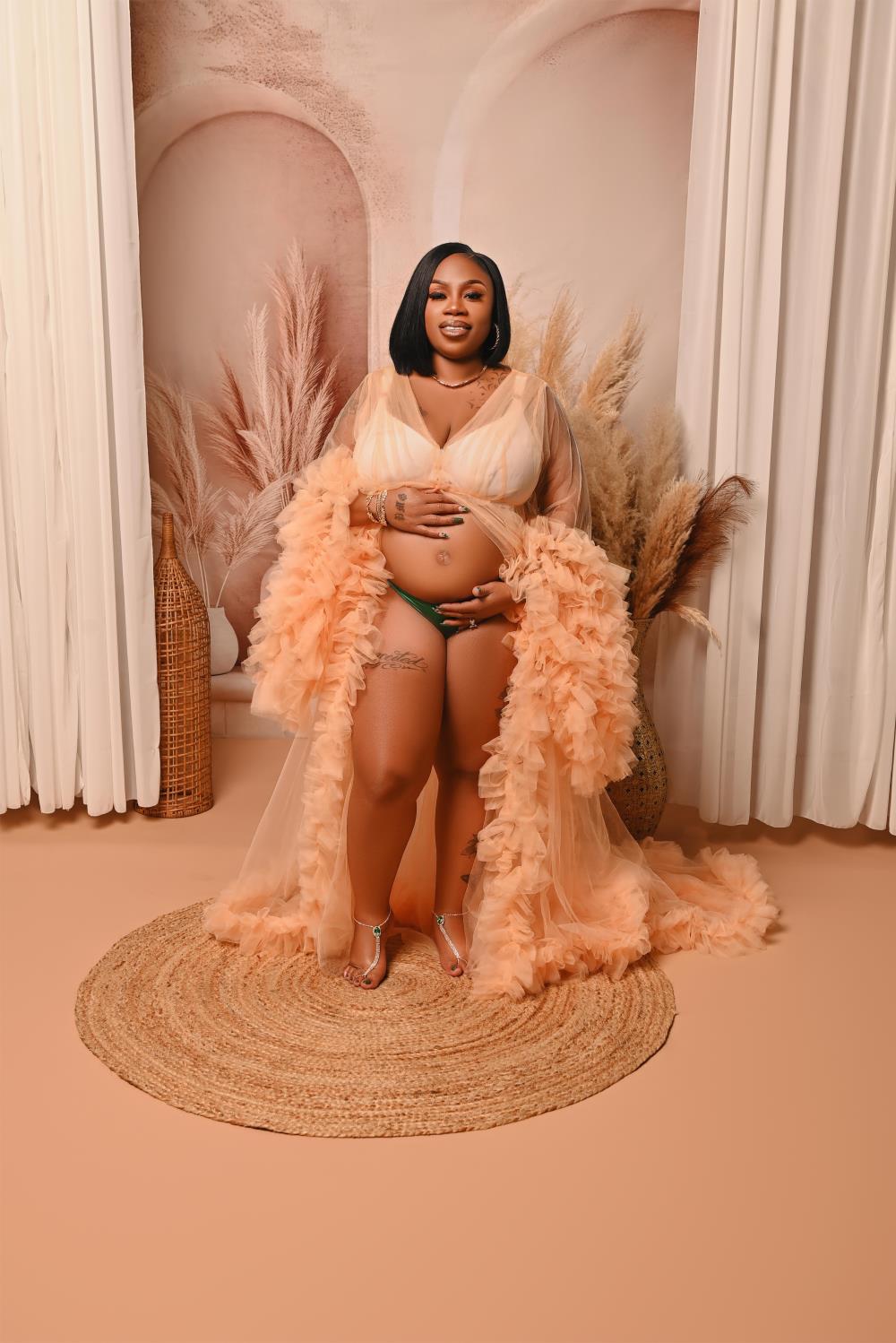 SALE Kate Boho Neutral Pampas Grass Beige Arch Wall Backdrop Designed by Patty Robert