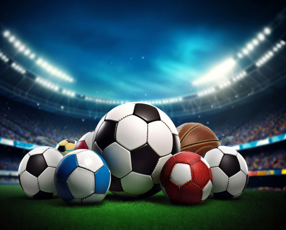 Fondo digital deportivo para fotografía