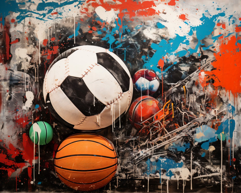 Fondo digital deportivo para fotografía