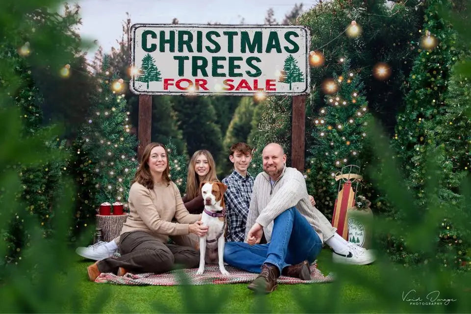 Kate Christmas Tree Backdrop for Photography