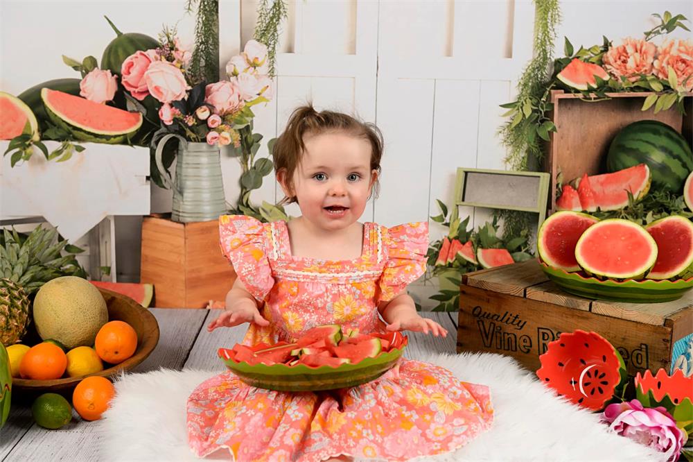 Kate Summer Watermelon Time Backdrop Designed by Jia Chan Photography - Kate Backdrop