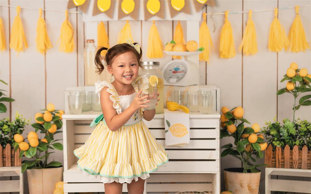 Kate Summer Lemonade Store Backdrop Designed by Jia Chan Photography - Kate Backdrop