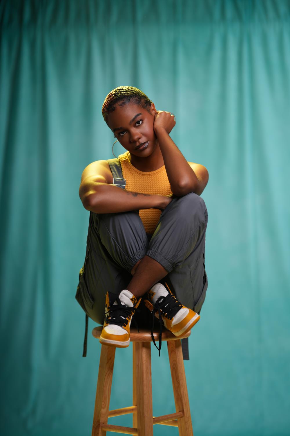 Sfondo Verde Chiaro Astratto Testurizzato per Fotografia