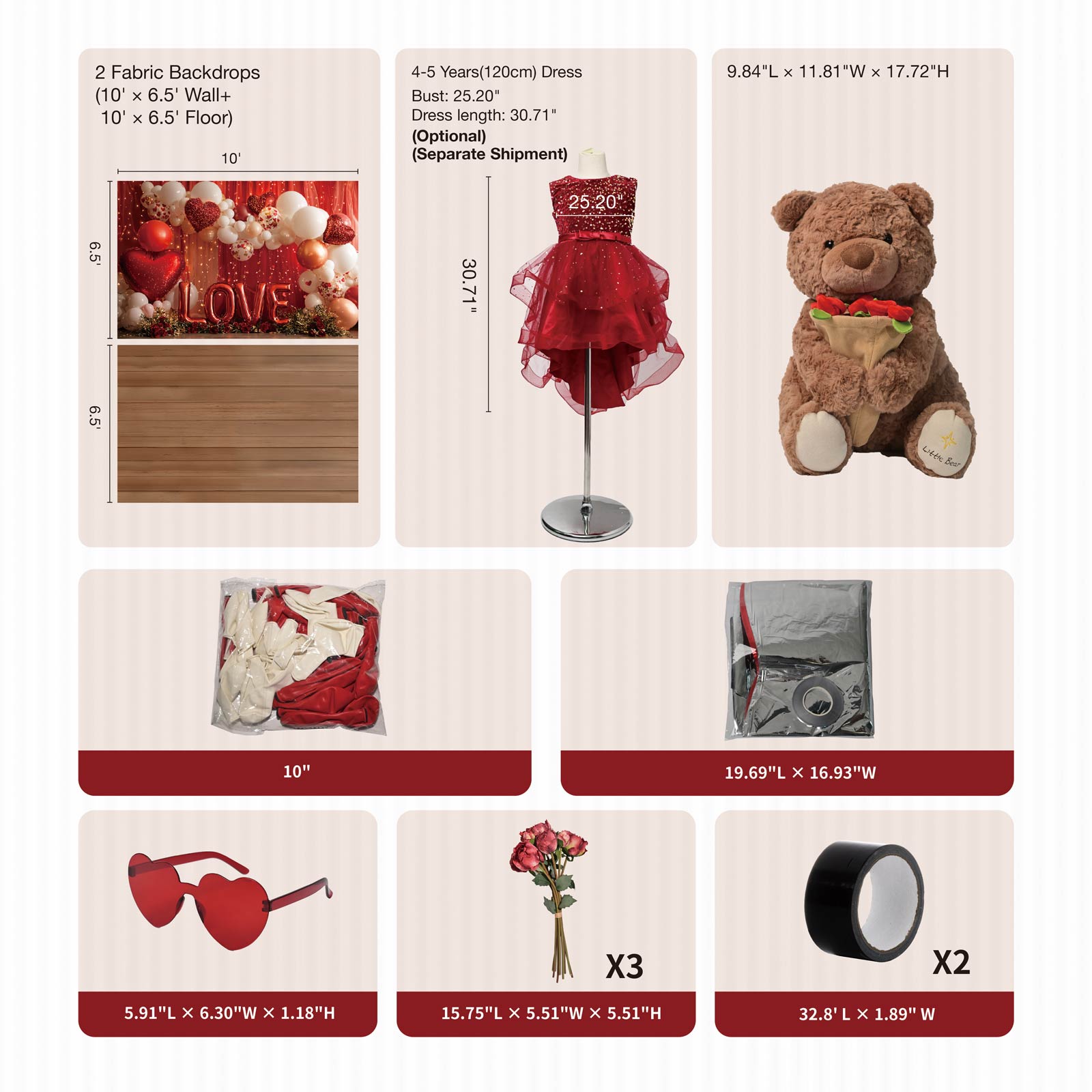 Valentine's Pink Candy House Foto Achtergrond Designed by Mini MakeBelieve