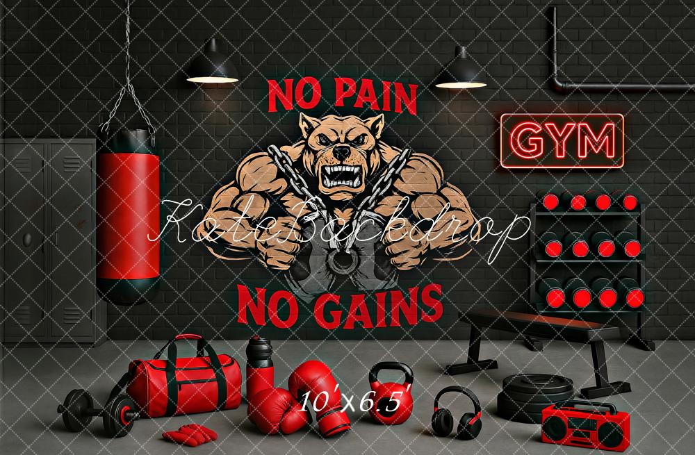 Fondo Motivacional de Fitness de los Hermanos del Gimnasio diseñado por Ashley Paul