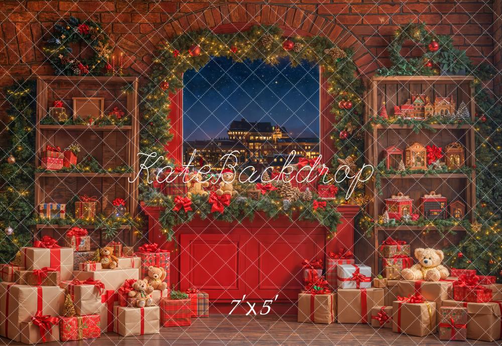 Kate Christmas Garland Window Shelves Gift Toys Backdrop Designed by Emetselch