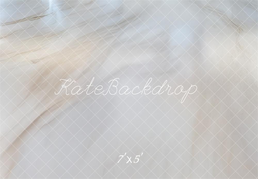 Kate Marble Soft Gradient White Floor Backdrop Designed by Mini MakeBelieve
