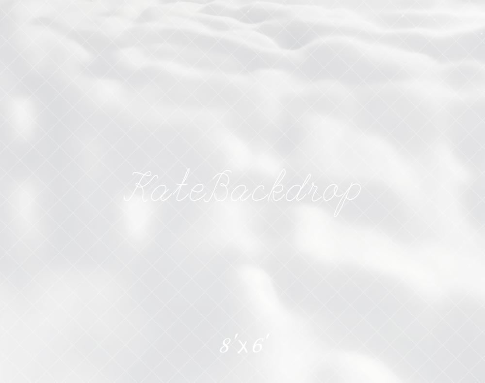 Kate Winter White Thick Snow Floor Backdrop Designed by Kate Image