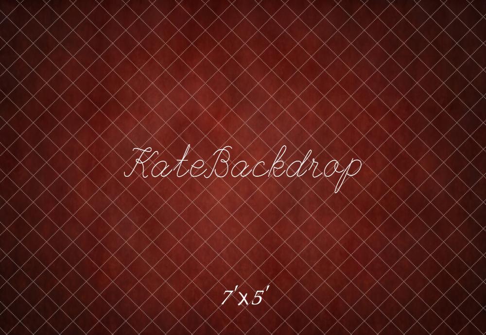 Kate Red Diamond Grid Abstract Texture Wall/Floor Backdrop Designed by Kate Image
