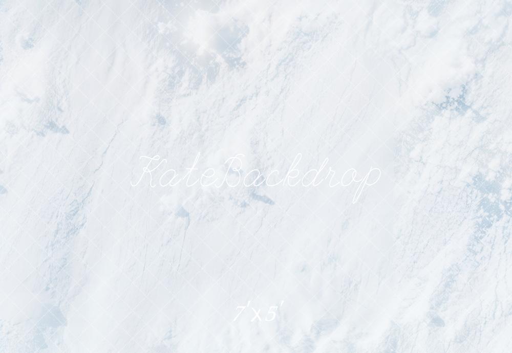 Kate Winter White Snow Floor Backdrop Designed by Kate Image